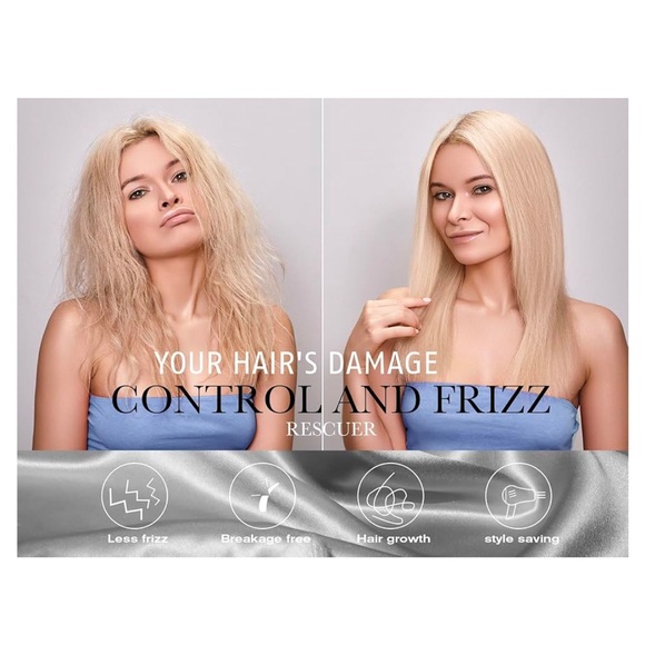 Silver grey standards silk pillow case - Picture 5 of 8